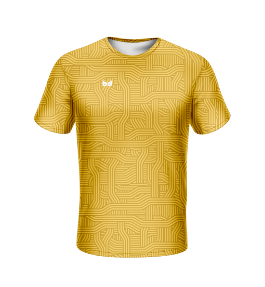 Camiseta deportiva personalizada Oro